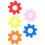 5 Flower Shock Absorber Tennisracket Dampener 7