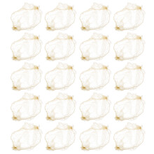 Hair Bun Holder Gouden Stof 60 Stuks