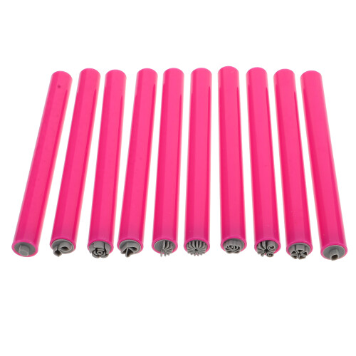 10 Stuks Plastic Nail Art Printer