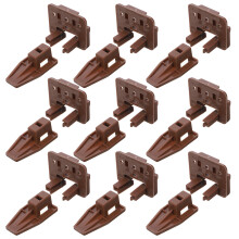 10 Sets Lade Glijders Vergrendelende Stopgeleider Abs