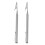 2 Verstelbare Rvs Uitschuifbare Klemstaaf Voor Bordjes 10