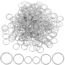 3 Packs Metal O-Ring Ketting Zinklegering Houders