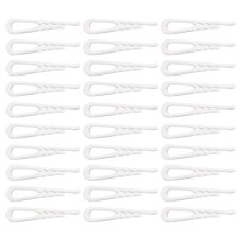 200 Stuks Hakenpinnen Kleding 3,7X0,7 Cm Transparant