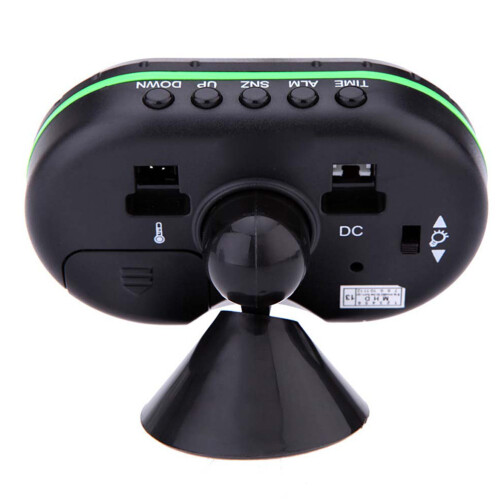 Clock Zwart Dashboard Stuks 3,6*2,2 Inch 2