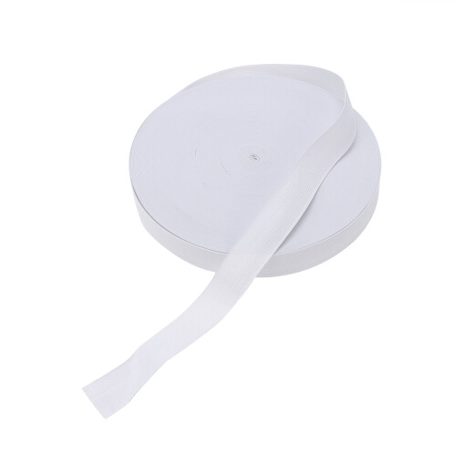 Sewing Materiaal Elastische Band Wit 1 Rol