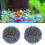 Glass Aquarium Grind Stenen Decoratie 9