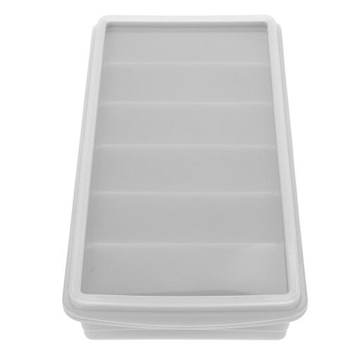 Silicone Voedselopslag IJs Vriesvakcontainers Donkergrijs