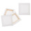 Canvas Schilderij Paneel Olieverf Wit 7