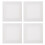 Canvas Schilderij Paneel Olieverf Wit 2