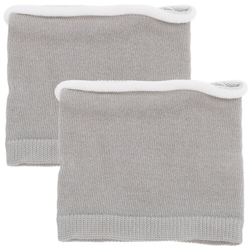 Face Mask Cover 2-Pack Grijs Katoen Ademend