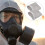 Face Mask Cover 2-Pack Grijs Katoen Ademend 8