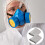 Face Mask Cover 2-Pack Grijs Katoen Ademend 9