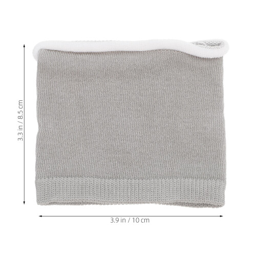 Face Mask Cover 2-Pack Grijs Katoen Ademend 1