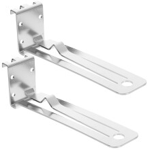 2 Stuks Vinyl Gevelbekleding Klemmen 18,00x5,50x4,00cm