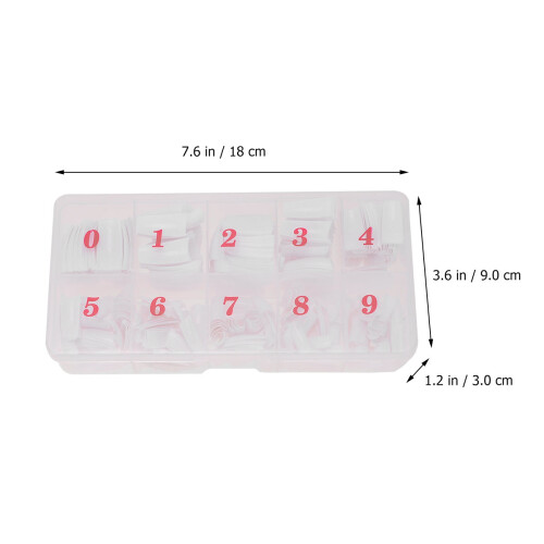 2 Boxen Manicure Accessoires 1