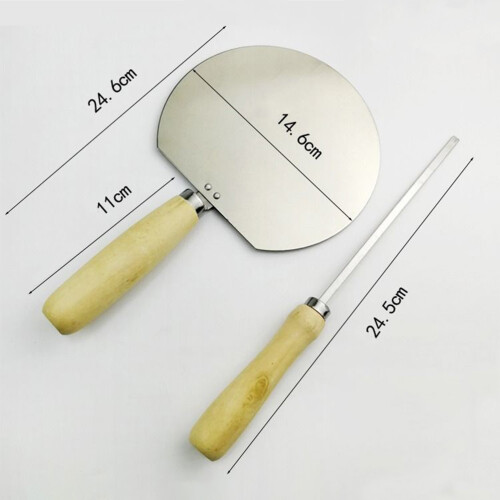 2Stk Spitze Nudeln Pasta Holz 1