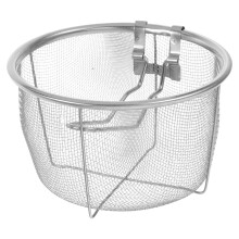 1Stk Edelstahl Brat Korb Praktischer Faltbarer Frittier Korb Sieb