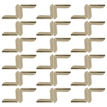 100Stk Metall Buch Ecken Vintage Gold Abdeckungen