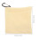 Raindrops Golfhandtuch Abwischbar Beige Mikrofaser 1 2