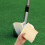 Raindrops Golfhandtuch Abwischbar Beige Mikrofaser 1 5