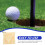 Raindrops Golfhandtuch Abwischbar Beige Mikrofaser 1 6