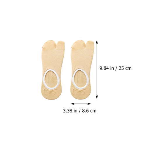 Two-Toed 3 Paar 10,2x3,4 Zoll 1