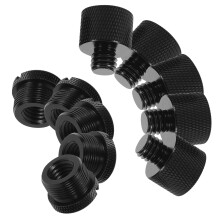 10St Mikrofonadapter 5/8 Zoll Weiblich Auf 3/8 Zoll Männlich Aluminium