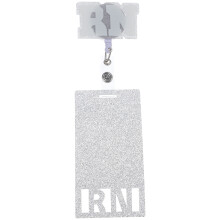 Nurse Chest Tag Stickers Badge Holder Zubehör Für Silber