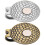 Pack Golfballmarker Golf Zinklegierung 6
