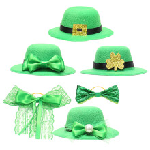 Mini Grüne Shamrock Hüte Topper Dekorativ
