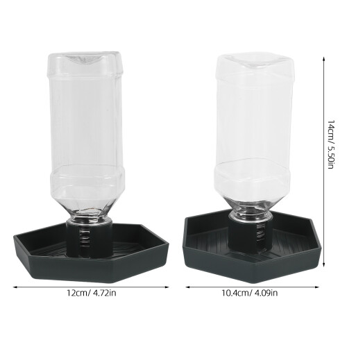 Reptilien Wasserspender Trinkflasche ABS Set 2