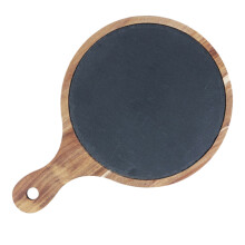 Anti-Verbrühung Steak-Servierplatte Aus Holz 1 Satz