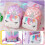 Unicorn Kinder Rucksack Plüsch Für 5