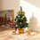 Living And Home Tabletop Artificial Christmas Tree Decoration with String Light 2