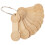 Wood Bobbins Strickhaspel Khaki 1 Set 9