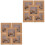 10 Kraftpapier Backwarenboxen Mit 3