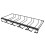 Black Upside Down Wine Glass Holder Hanging Rack Display Shelf 3