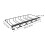 Black Upside Down Wine Glass Holder Hanging Rack Display Shelf 2