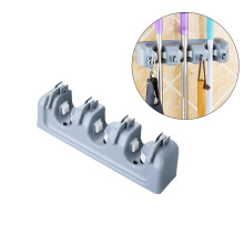 Mop Und Besen Aufbewahrung Pp Kunststoff Grau 1Set