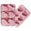 Candy Form Herzförmig Pink 2 Stk 11