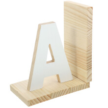 Moderne Buchstützen Aus Holz Buchorganisation Wohnzimmer 1 Stück