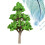 3Stk Künstliche Mini Baum Pflanzen Für Garten 9
