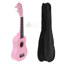 3 Bassholz Ukulele 4-Saitig Tragbares Musikinstrument