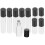 Worgeous  10 Pcs Packing Roll-On Bottle Corrosion Resistant Bottles 1