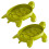 2 Schildkröten-Seifenschalenbürste Mit Spender Und 10