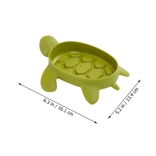 2 Schildkröten-Seifenschalenbürste Mit Spender Und 1