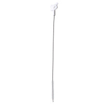 Brosse À Paille Cartoon Blanche En PP Et Acier Pour Biberons