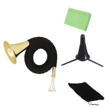 Musikinstrumente Blasinstrumente Saxophon Flügelhorn Gold 1
