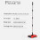 Speedsweep Carpet Sweeper, Manual with Wide Cleaning Path Tool 4