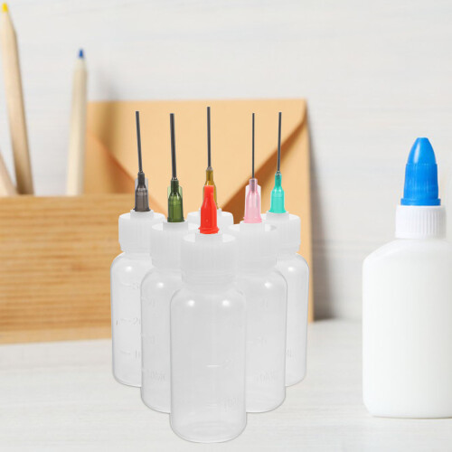 1 Set Tropfapplikatorflasche Mit Nadeltülle Verschluss 2
